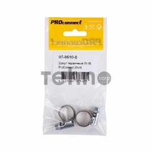 Хомут червячный 10-16-0,7 мм, (упак. 2 шт)  PROconnect