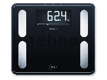 Весы напольные электронные Beurer BF410 Signature Line макс.200кг черный