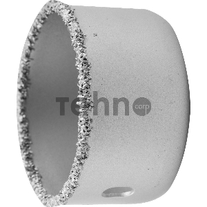 Коронка ЗУБР 33361-051  ЭКСПЕРТ с карбид-вольфрамовой крошкой высота 25мм 51мм