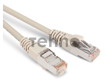 Патч-корд Hyperline PC-LPM-STP-RJ45-RJ45-C5e-3M-LSZH-GY Патч-корд F/­UTP, экранированный, Cat.5e, LSZH, 3 м, серый