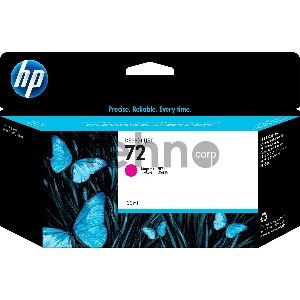 Картридж струйный HP №72 C9372A пурпурный для HP DJ T1100/T610 (130мл)