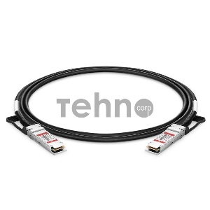 Твинаксиальный медный кабель 1m (3ft) FS for Mellanox MCP1600-E001E30 Compatible 100G QSFP28 Passive Direct Attach Copper Twinax Cable for InfiniBand EDR