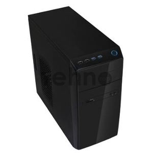 Корпус InWin POWERMAN ES726BK USB 3.0 (Mini Tower, mATX, 450W PM-450ATX, USBx2, USB 3.0x2 + Audio, черный) <6120259>