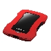Внешний жесткий диск 1TB ADATA HD330, 2,5" , USB 3.1, красный, фото 3