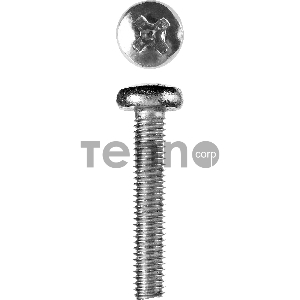 Винт DIN 7985, M6 x 35 мм, 5 кг, кл. пр. 4.8, оцинкованный, ЗУБР