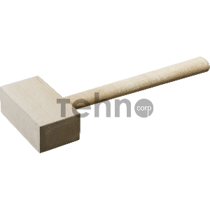 Киянка деревянная прямоугольная ЗУБР 2045-06 600г