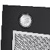 Вытяжка MAUNFELD CROSBY SINGL 60 BLACK Gl, Полновстраиваемая, 60см, 850 м3, кнопочное управление, черная, фото 4