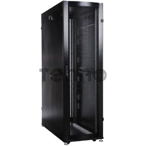 Шкаф Server IT cabinet Schneider Electric Optimum LCSR3150 42U, width 750mm., depth 1070mm., height 1992mm., black, perforation area 74.80%, load capacity 1510kg., package dimensions 1140x785x2192mm, net weight 162kg., weight gross 182kg.