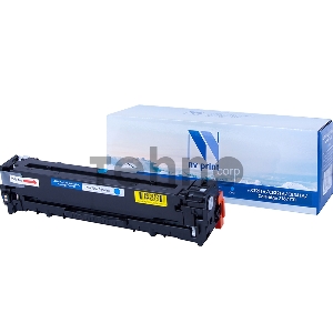 Картридж NVPrint совместимый HP CF211A/CE321A/CB541A/Canon 716/731 Cyan для LaserJet Color Pro M251n/M251nw/M276n/M276nw/CP1525n/CP1525nw/CM1415fn/CM1415fnw/CP1215/CM1312/CM1312nfi/CP1215/Canon i-SENSYS LBP5050/LBP5050n/MF8030Cn/MF8040Cn/MF8050Cn/MF8080Cw