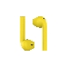 Наушники HIPER Беспроводные наушники HIPER TWS AIR Soft Bluetooth 5.0 гарнитура Li-Pol 2x50mAh+300mAh, Желтый, фото 5
