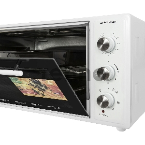 Мини-печь MAUNFELD Мини-печь MAUNFELD/ ширина 60 см, механическое управление, 45 л,конвекция, белый