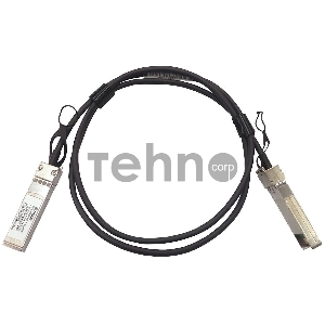 Кабель Mellanox® Passive Copper cable, ETH, up to 25Gb/s, SFP28, 2m, Black, 30AWG, CA-N