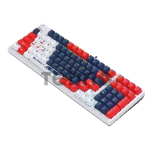 Клавиатура A4Tech Bloody S98 механическая синий/белый USB for gamer LED (SPORTS NAVY)