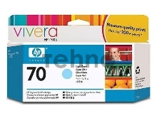 Картридж струйный HP №70 C9390A светло-голубой для HP DJ Z2100/Z3100 (130мл)