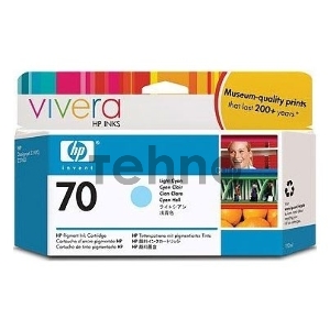 Картридж струйный HP №70 C9390A светло-голубой для HP DJ Z2100/Z3100 (130мл)