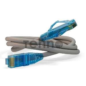 Патч-корд U/UTP, Cat.6, LSZH, 1.5 м, серый