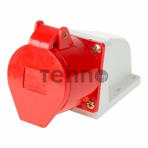 Розетка 125 стационарная 3Р+РЕ+N 32А 380В IP44 REXANT