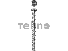 Винт DIN 7985, M6 x 70 мм, 5 кг, кл. пр. 4.8, оцинкованный, ЗУБР