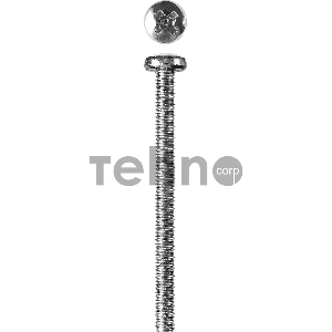 Винт DIN 7985, M6 x 70 мм, 5 кг, кл. пр. 4.8, оцинкованный, ЗУБР