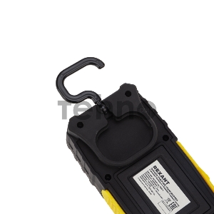 Фонарь рабочий-трансформер NEW AGE с дальним головным 3 Вт и ближним боковым светом 6 Вт REXANT, поворотный магнит, складной крюк