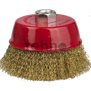 Кордщетка STAYER 35125-060_z01 чашка витая латунированная стальная проволока 0.3мм 60мм/М14 Кордщетка STAYER 35125-060_z01 чашка витая латунированная стальная проволока 0.3мм 60мм/М14