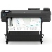 Плоттер HP DesignJet T730 (36",4color,2400x1200dpi,1Gb, 25spp(A1 drawing mode),USB/GigEth/Wi-Fi,stand,media bin,rollfeed,sheetfeed,tray50 (A3/A4), autocutter,GL/2,RTL,PCL3 GUI, 2y warrб repl. F9A29A), фото 1