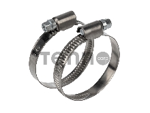 Хомут червячный 32-50-0,7 мм, (упак. 50 шт)  REXANT