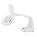 Лупа настольная 3D+12D REXANT с подсветкой 60 LED, белая, фото 4