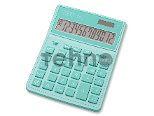 Калькулятор бухгалтерский Citizen SDC-444XRGNE бирюзовый 12-разр.