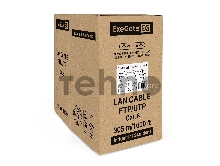 Кабель ExeGate FTP 4 пары кат.6 медь, 23AWG, экран, бухта 305м, оранжевый, LSZH