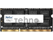 Память Netac 8Gb DDR3 1600MHz SO-DIMM (NTBSD3N16SP-08)