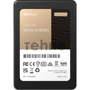 Твердотельный накопитель SSD SATA2.5 960GB 6GB/S SAT5210-960G SYNOLOGY Твердотельный накопитель SSD SATA2.5 960GB 6GB/S SAT5210-960G SYNOLOGY