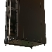 Шкаф коммутационный WRline (WR-TT-4266-AS-RAL9004) напольный 42U 600x600мм пер.дв.стекл задн.дв.стал.лист 2 бок.пан. 800кг черный 510мм 2055мм IP20 сталь, фото 1