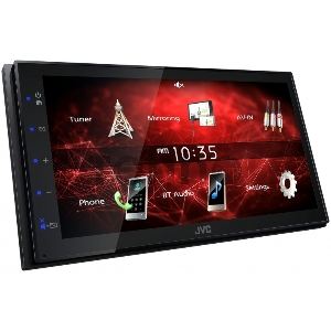 Автомагнитола JVC KW-M150BT 2DIN 4x45Вт