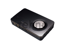 Внешняя звуковая карта ASUS USB 7.1 audio card Hi-Fi  (USB2.0, 4x3.5+2xRCA+1xS/PDIF, Black)