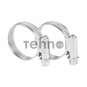 Хомут червячный 20-32-0,7 мм, (упак. 50 шт)  REXANT