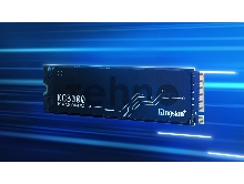Накопитель SSD M.2 Kingston 4.0Tb KC3000 Series <SKC3000D/4096G> (PCI-E 4.0 x4, up to 7000/7000Mbs, 1000000 IOPS, 3D TLC, NVMe, 3200TBW, Phison E18, 22х80mm, LP graphen heatsink)