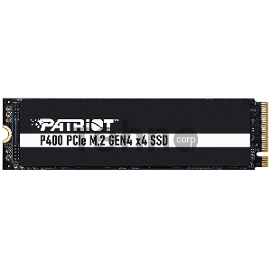 Накопитель SSD Patriot M.2 512Gb P400 <P400P512GM28H> (PCI-E 4.0 x4, up to 5000/3300MBs, 550000 IOPs, TBW 400Tb, 22х80mm, graphene heatsink)