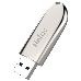 Флеш диск USB Drive Netac U352 USB2.0 32GB Silver, retail version, фото 2