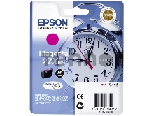 Картридж струйный Epson 27XL T2713 (C13T27134022/C13T27134020) пурпурный, 10.4 мл (1100 стр.), для WF7110/7610/7620