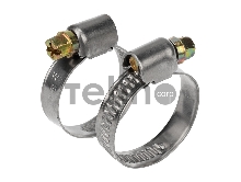 Хомут червячный 16-27-0,7 мм, (упак. 50 шт)  REXANT