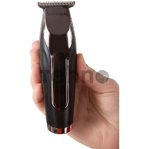 Машинка для стрижки Supra HCS-214 черный 3Вт (насадок в компл:3шт)
