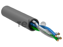 Кабель связи витая пара U/UTP кат. 5E 2 пары PVC 1м сер. GENERICA ITK BC1-C5E02-111-305-G