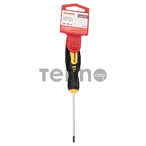 Отвертка крестовая PH 0х75 мм, двухкомпонентная рукоятка REXANT