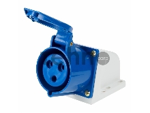 Розетка 123 стационарная 2Р+РЕ 32А 220В IP44 REXANT