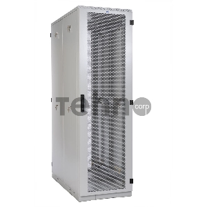 Шкаф серверный напольный 42U (800x1200) дверь перфорированная 2 шт. (ШТК-С-42.8.12-44АА) (3 коробки)