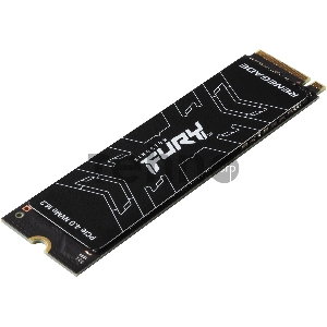 Накопитель SSD M.2 Kingston 1000Gb Fury Renegade <SFYRS/1000G> (PCI-E 4.0 x4, up to 7300/6000Mbs, 1000000 IOPS, 3D TLC, NVMe, 1000TBW, Phison E18, 22х80mm, LP graphen heatsink)