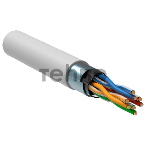 Кабель информационный ITK Generica BC1-C5E04-328-305-G кат.5е F/UTP общий экран 4X2X24AWG LSZH внутренний 305м белый