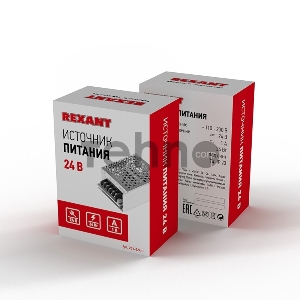 Источник питания 220 V AC/24 V DC 1 A 24 W с разъемами под винт, без влагозащиты (IP23)