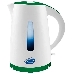 Чайник электрический Великие Реки Томь-1 белый/зеленый, фото 2